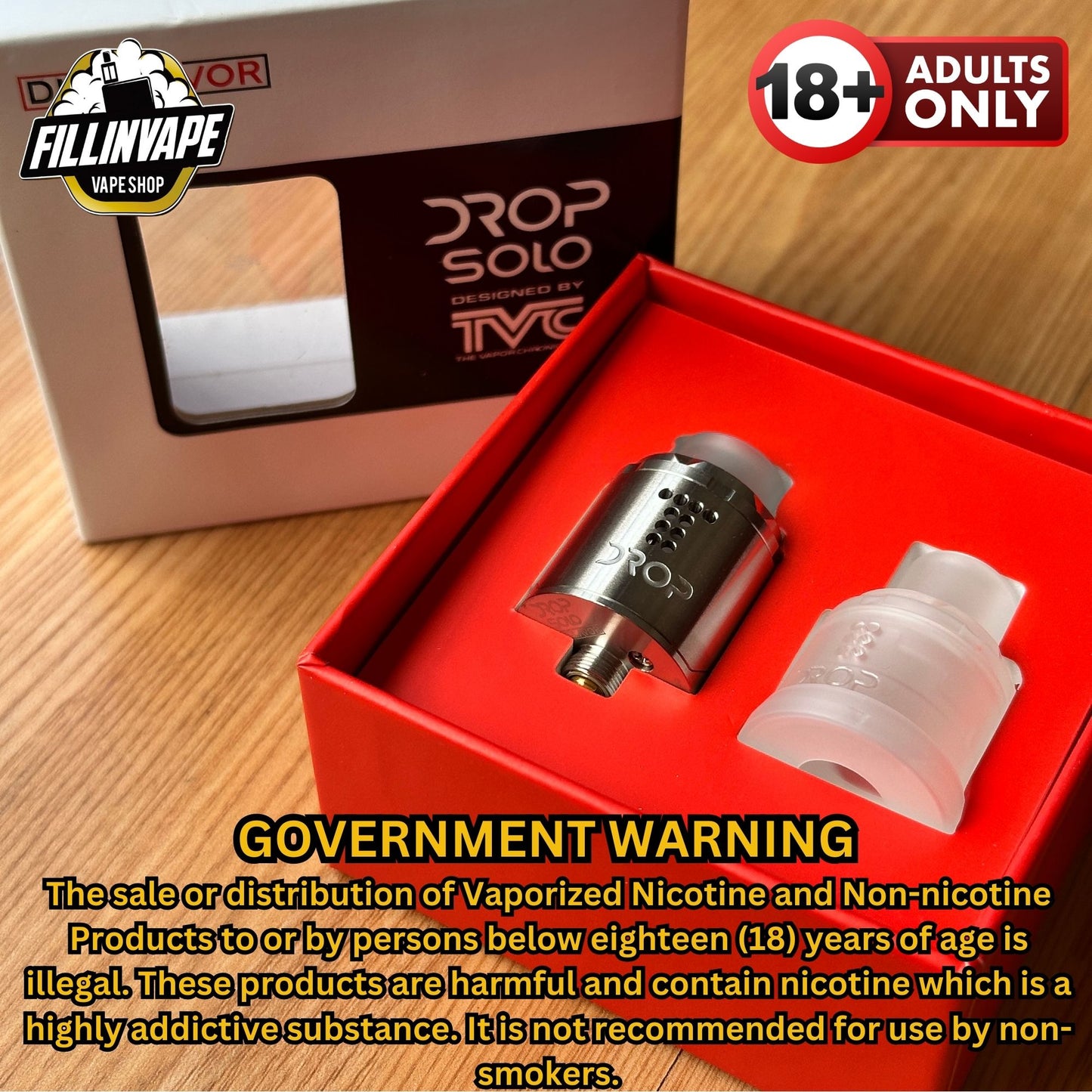 Digiflavor Drop SOLO RDA 22mm atomizer