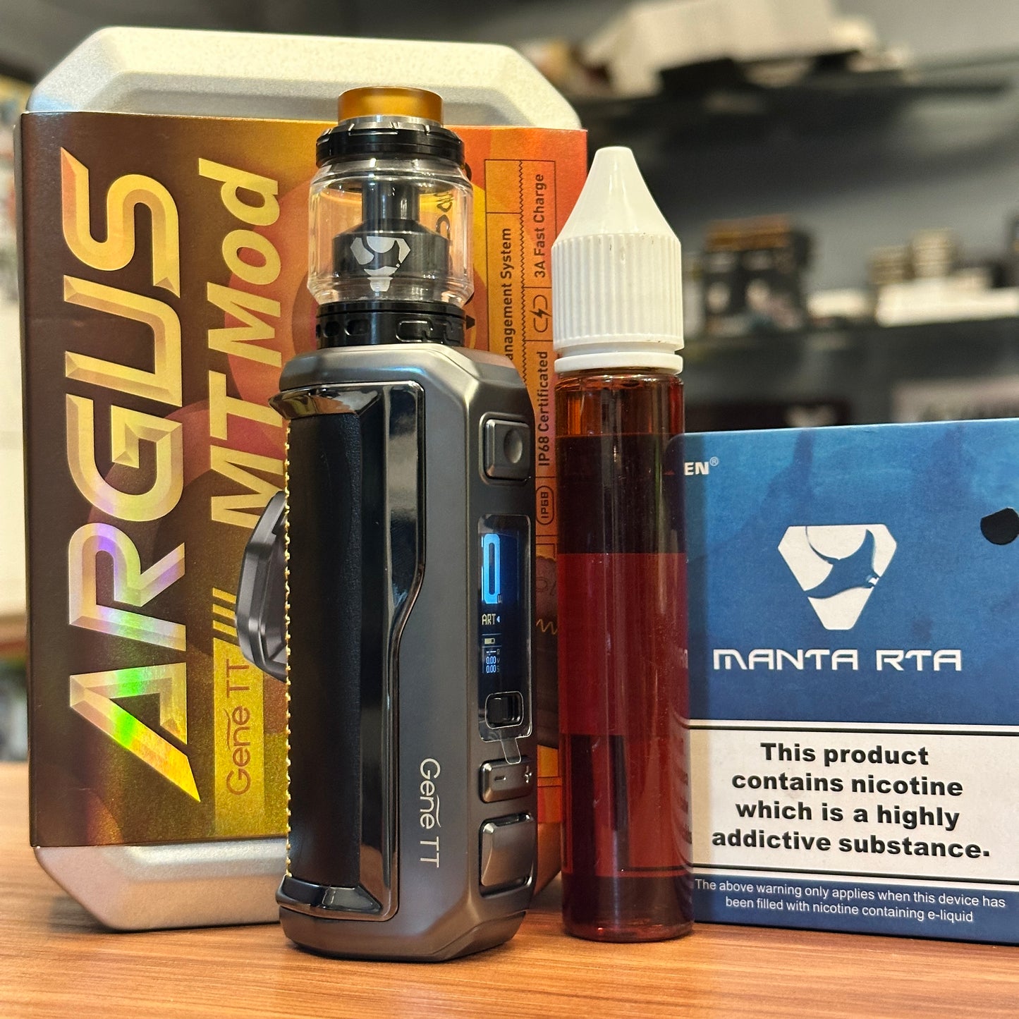 Voopoo Argus MT 100w (built in battery)