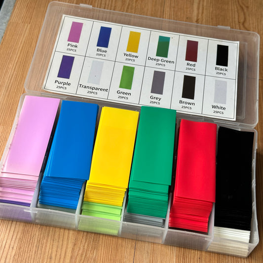 Battery Shrink Wrap for 18650 (sold per pair)