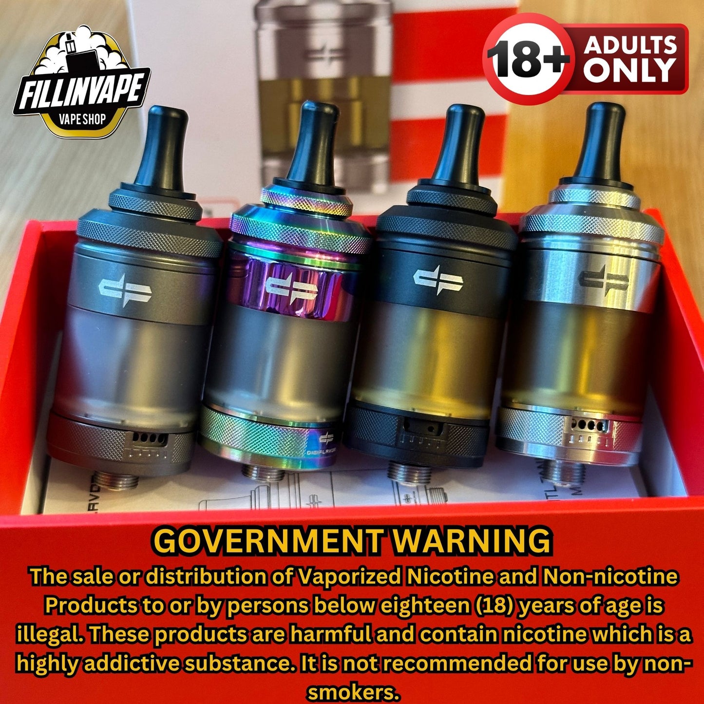 Digiflavor Siren-G MTL subohm tank Legit