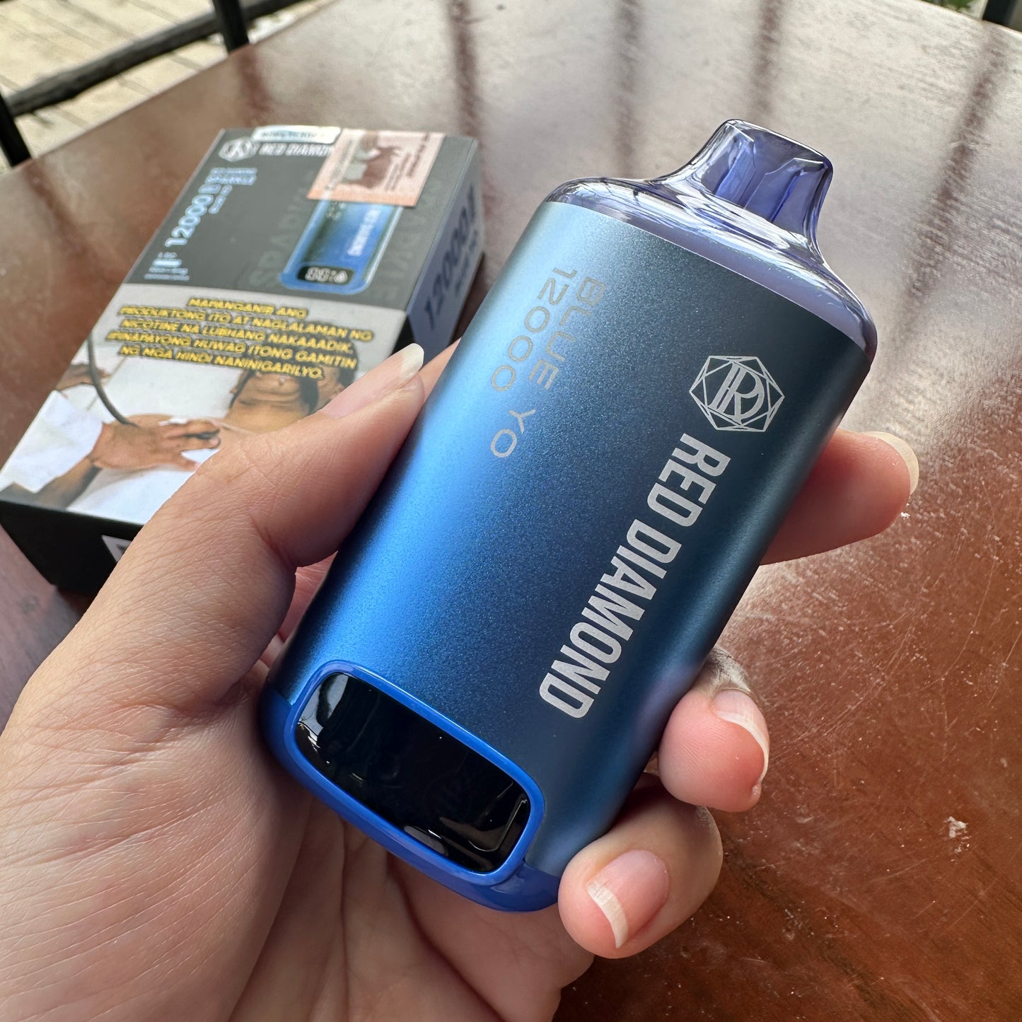Red Diamond Sparkle 12k puffs Disposable Pod