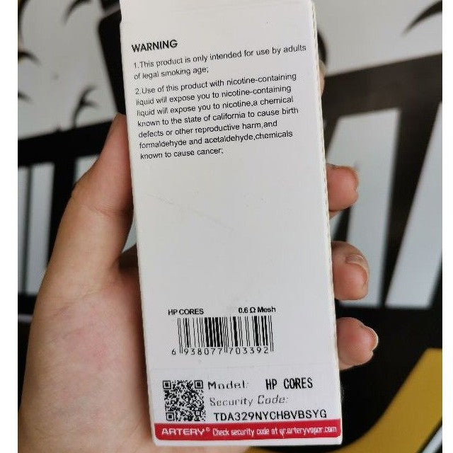 Artery Hp Cores 0.6 mesh occ coil Legit for Pal 2 & Pal 2 Pro