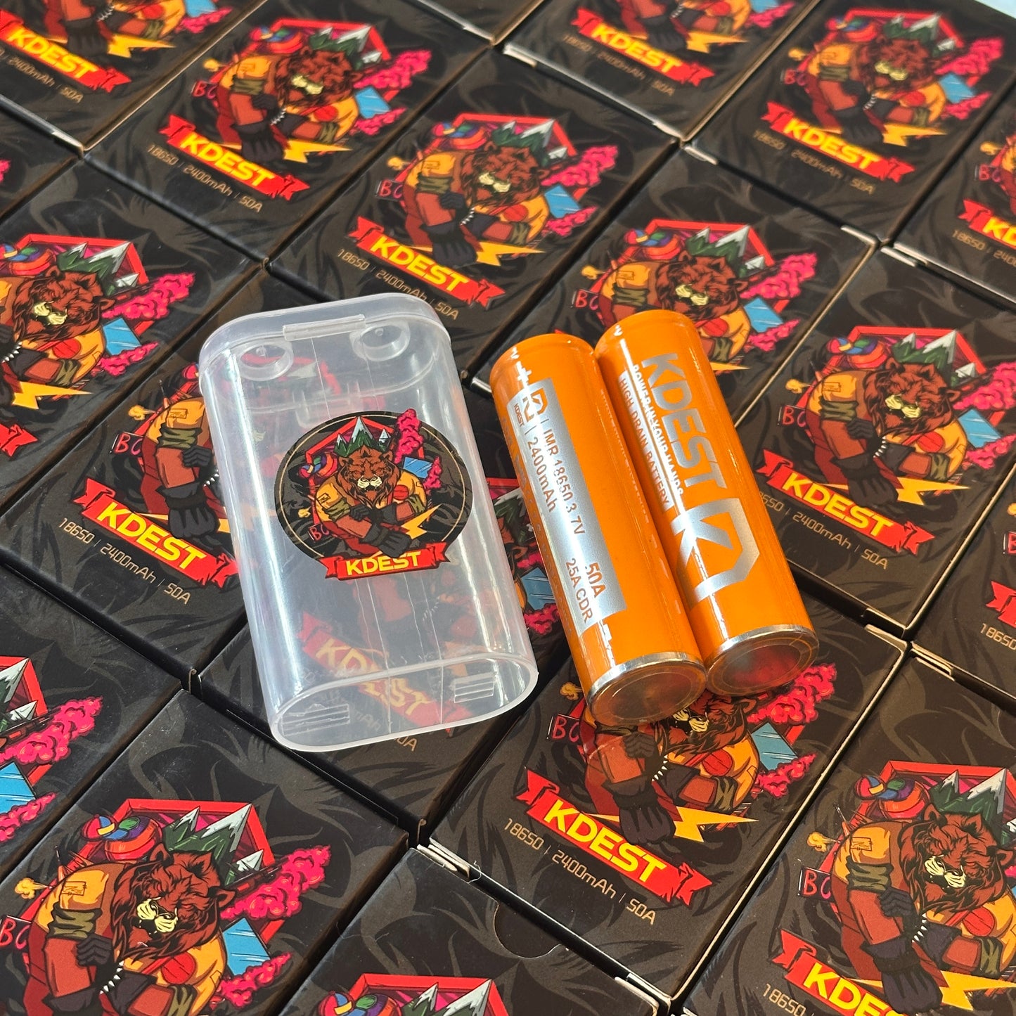 KDEST 2400mah 50A (sold per pair)