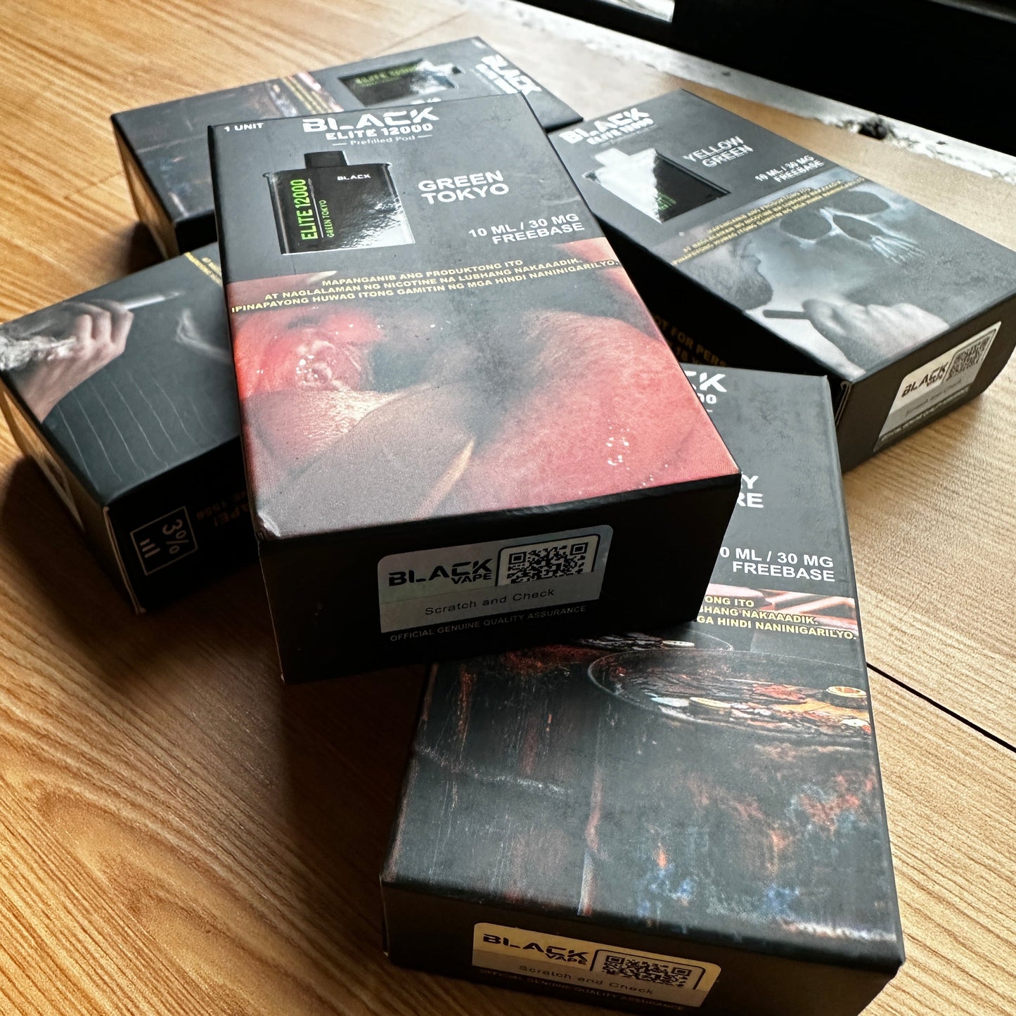 Black Elite V2 12,000 puffs