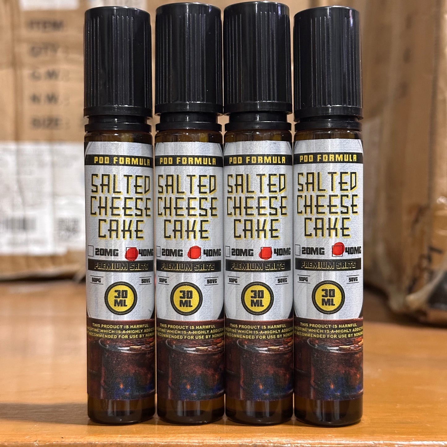 Longdrag Pod Formula Salted Cheesecake 40mg 30ml