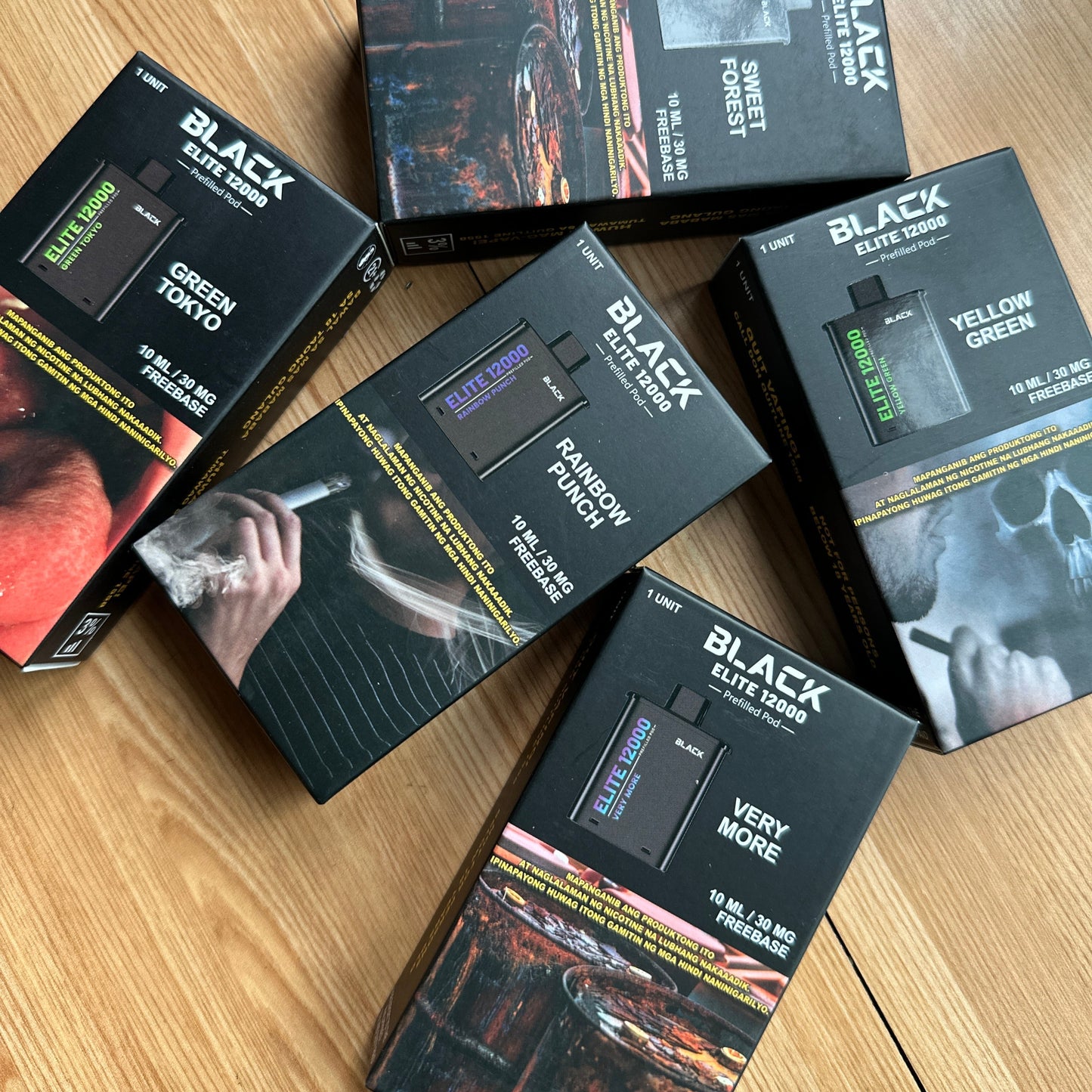 Black Elite V2 12,000 puffs
