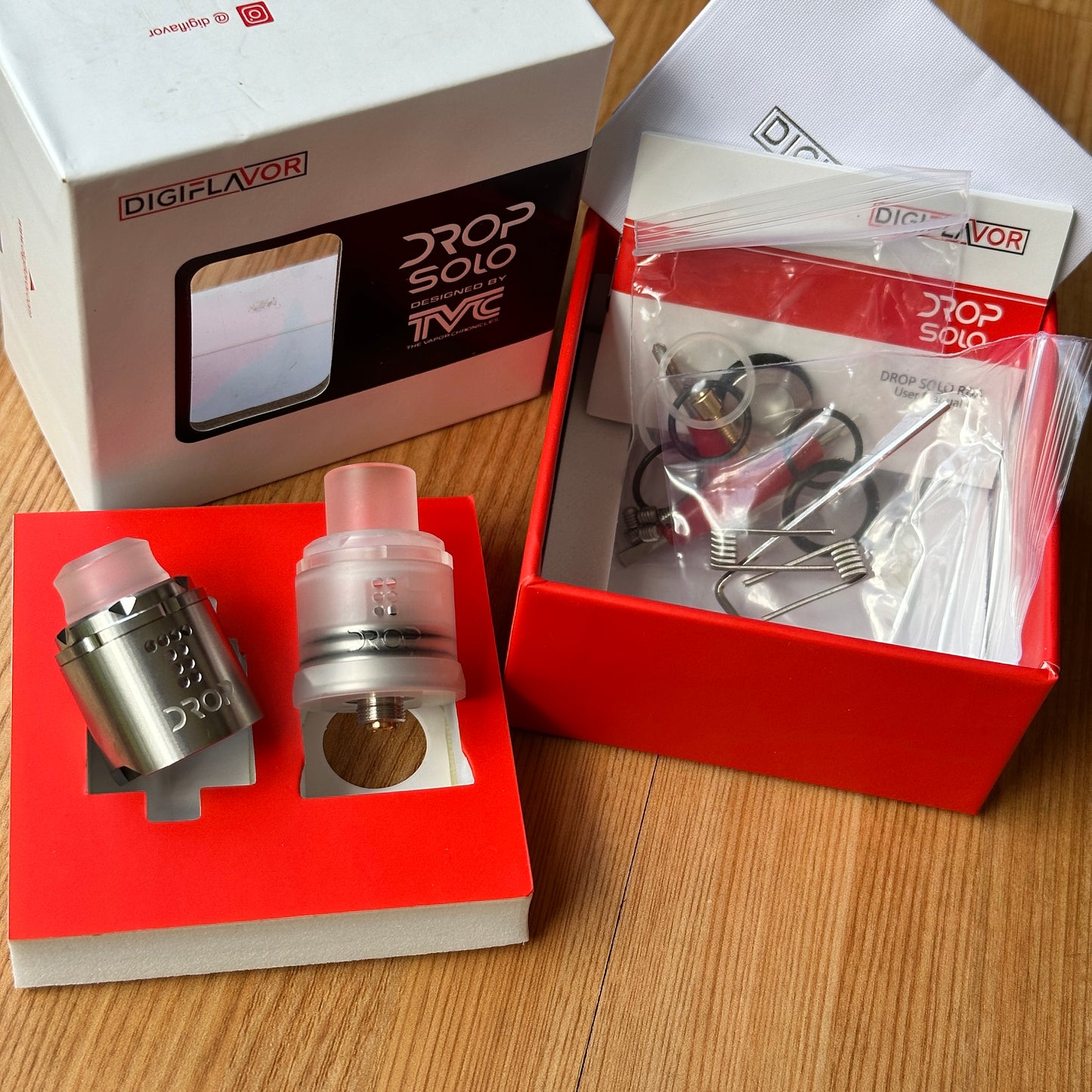 Digiflavor Drop SOLO RDA 22mm atomizer