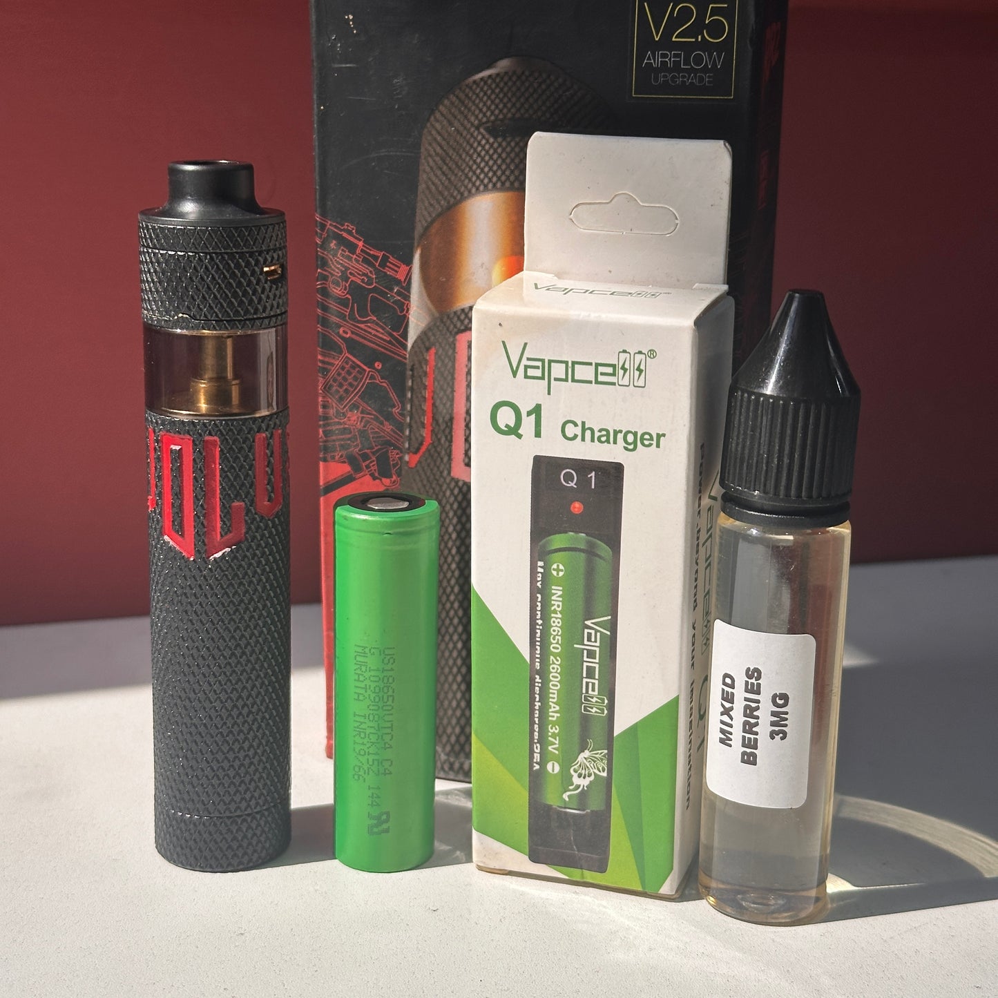 ATOM Revolver RDTA Kit Tube Mech Legit
