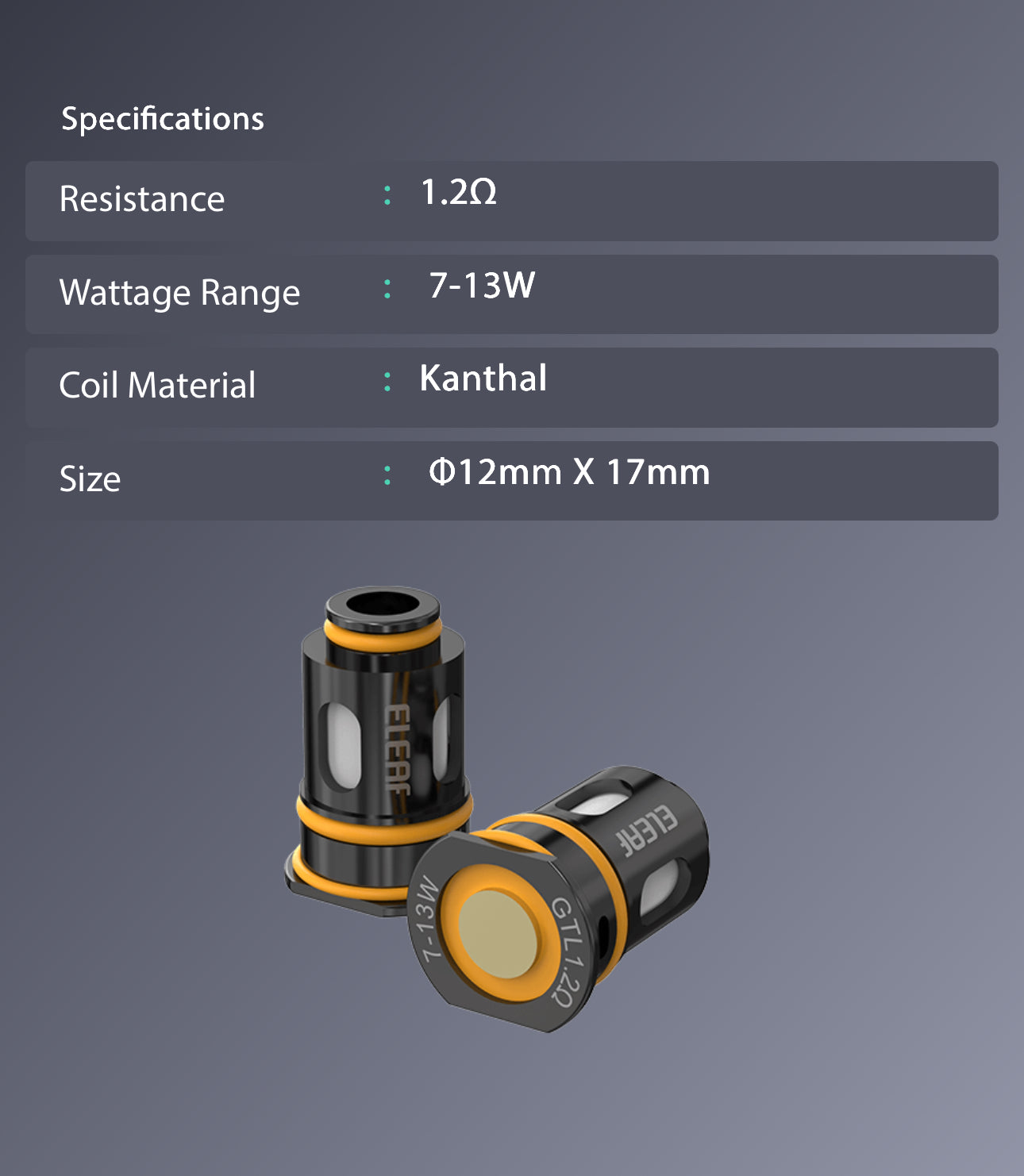 Eleaf GTL replacement coils
