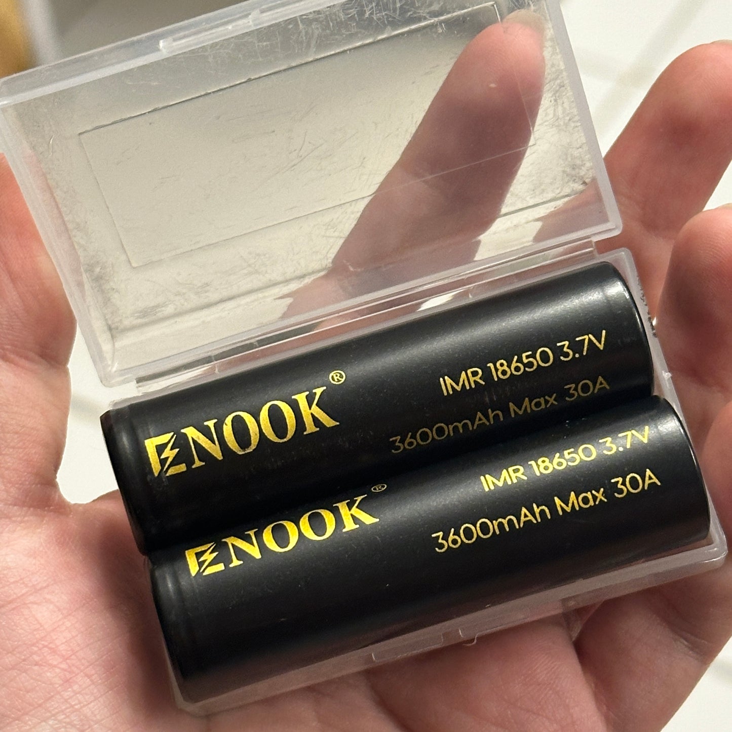 Legit Enook 18650 battery 3600mah 30A (sold per pair)