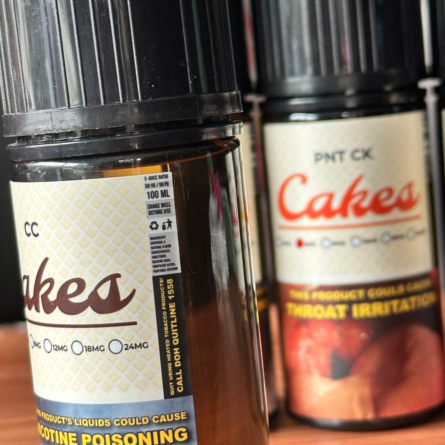 Cakes 100ml 3/6/12/24mg 50vg/50pg