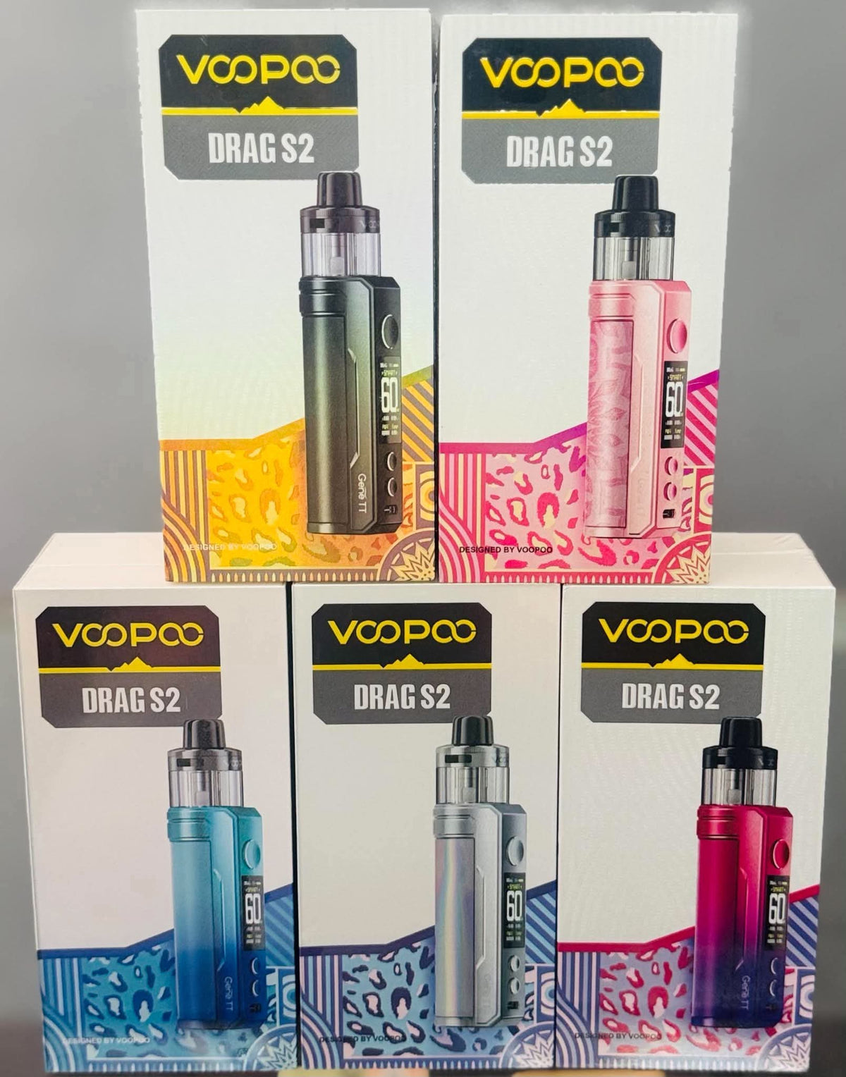 Voopoo Drag S2 60w Pod Kit (2500mah built in battery)