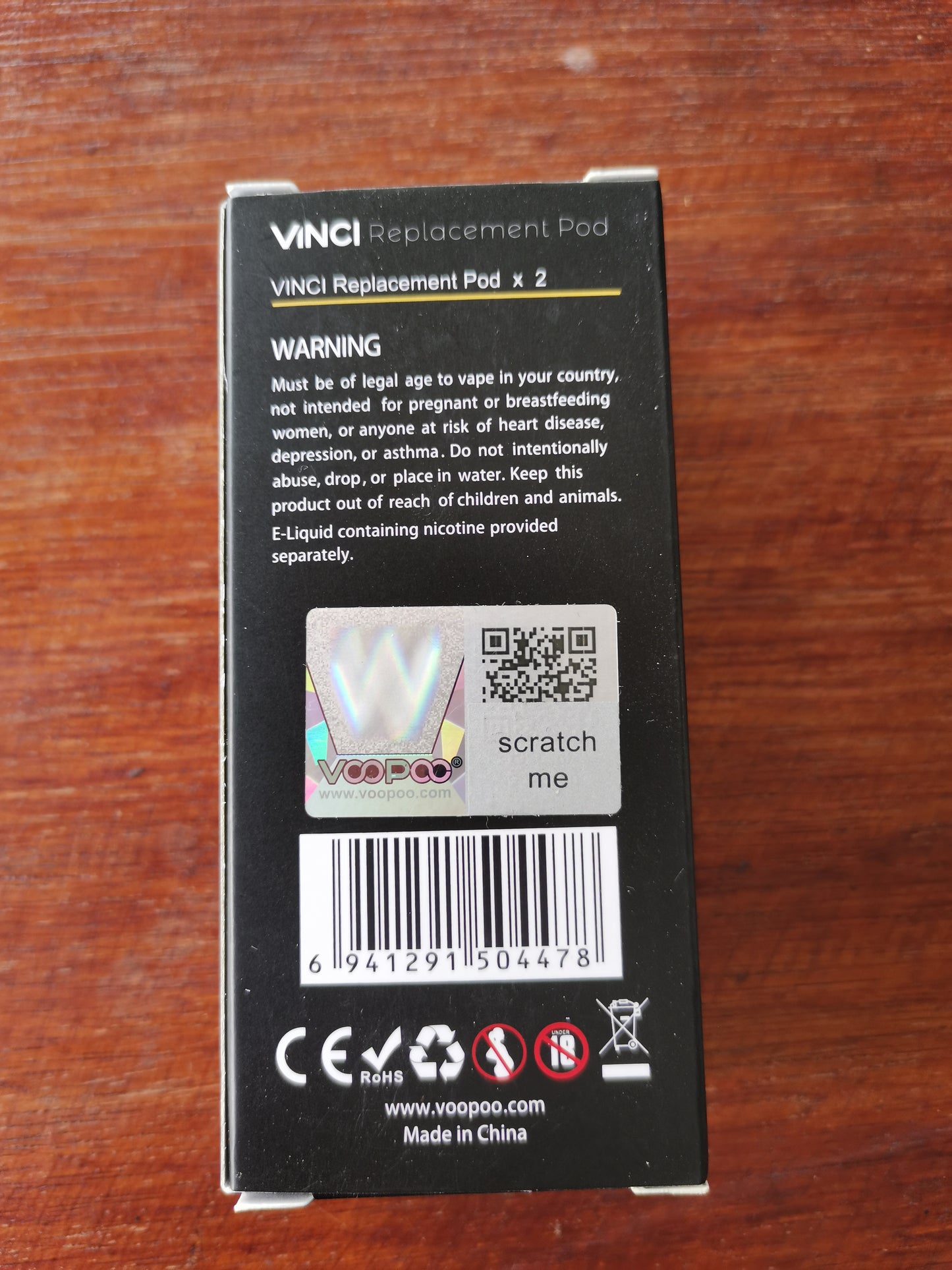Voopoo Vinci Replacement Pod Cartridge 5.5ml
