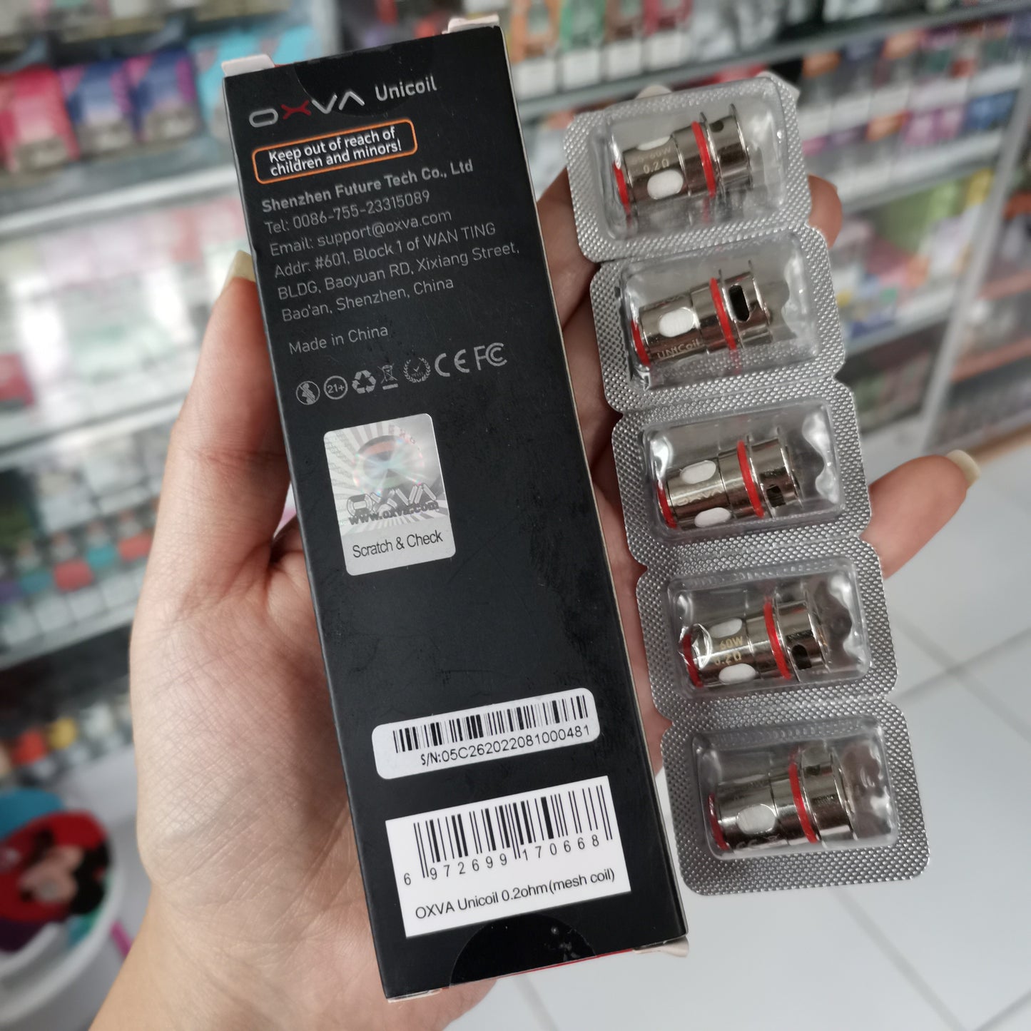 Oxva UNIcoil Replacement Coils