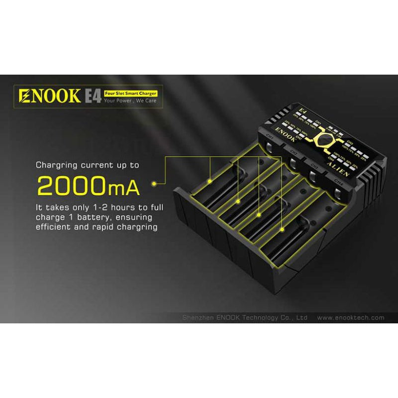 Enook ALIEN E4 Quad Charger