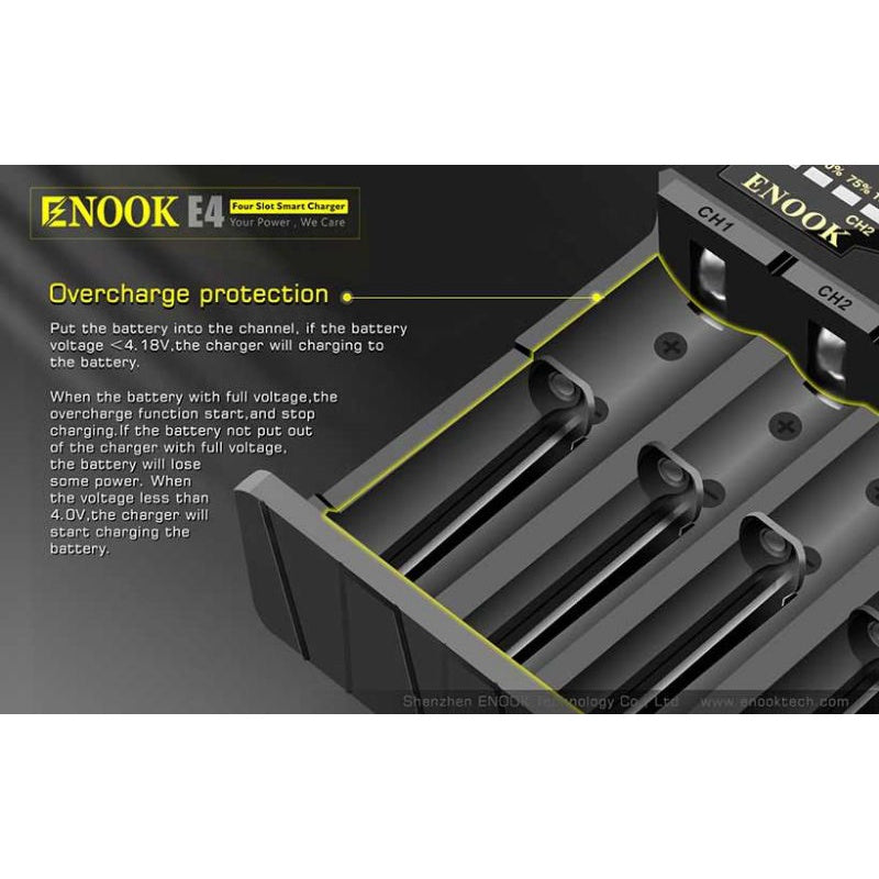 Enook ALIEN E4 Quad Charger