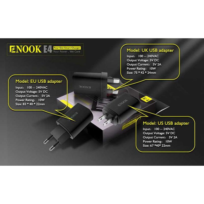 Enook ALIEN E4 Quad Charger