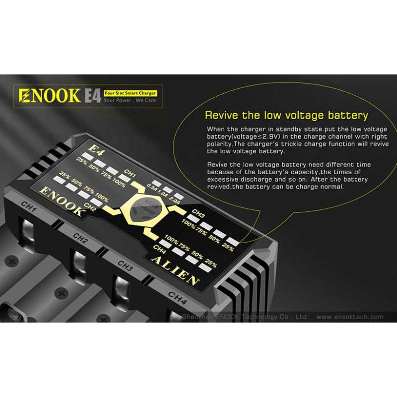 Enook ALIEN E4 Quad Charger