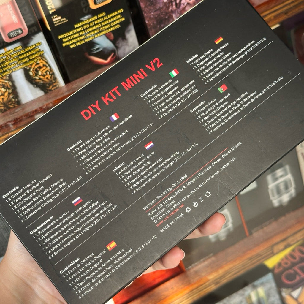 Coil Master DIY kit mini v2 building toolkit