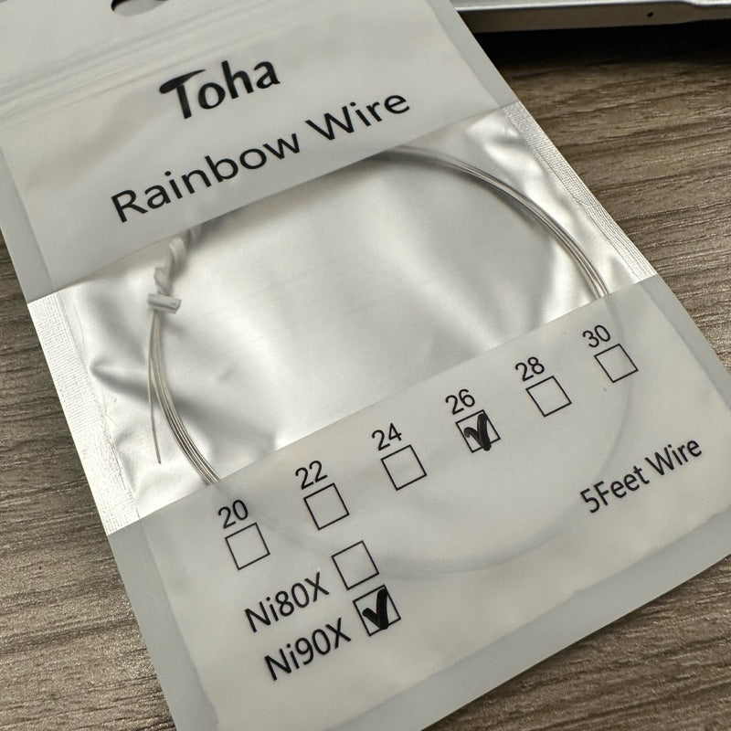 Toha Rainbow Wire Ni90x 5feet