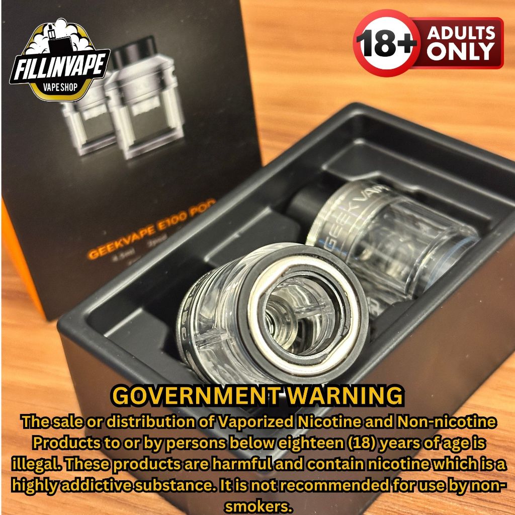 Geekvape E100 Replacement Empty Pod Tank