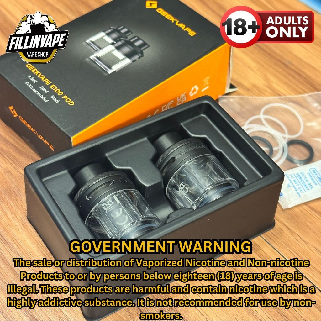 Geekvape E100 Replacement Empty Pod Tank