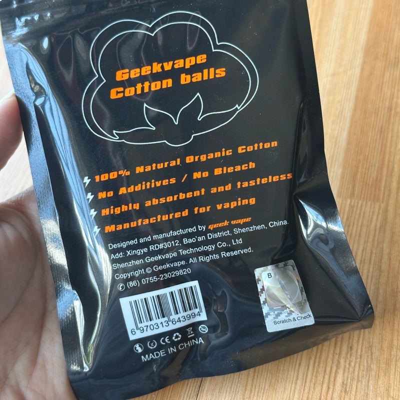 Geekvape Cotton Balls (8pcs/pack)