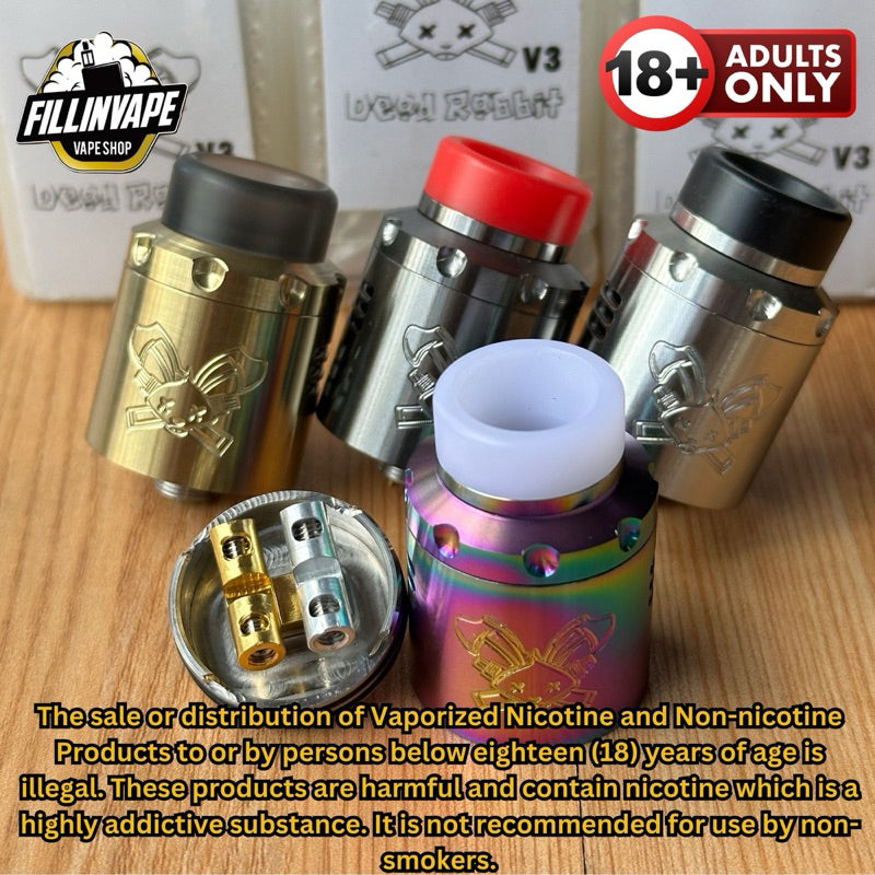 Dead Rabbit V3 RDA 1:1 24mm atomizer