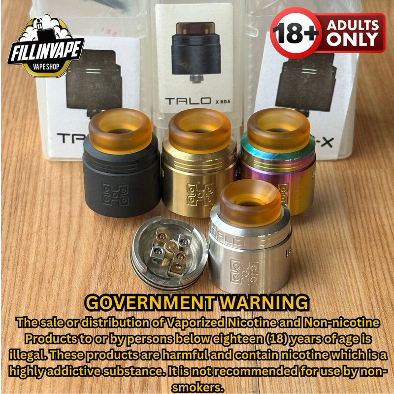 Talo X RDA 1:1 24mm atomizer