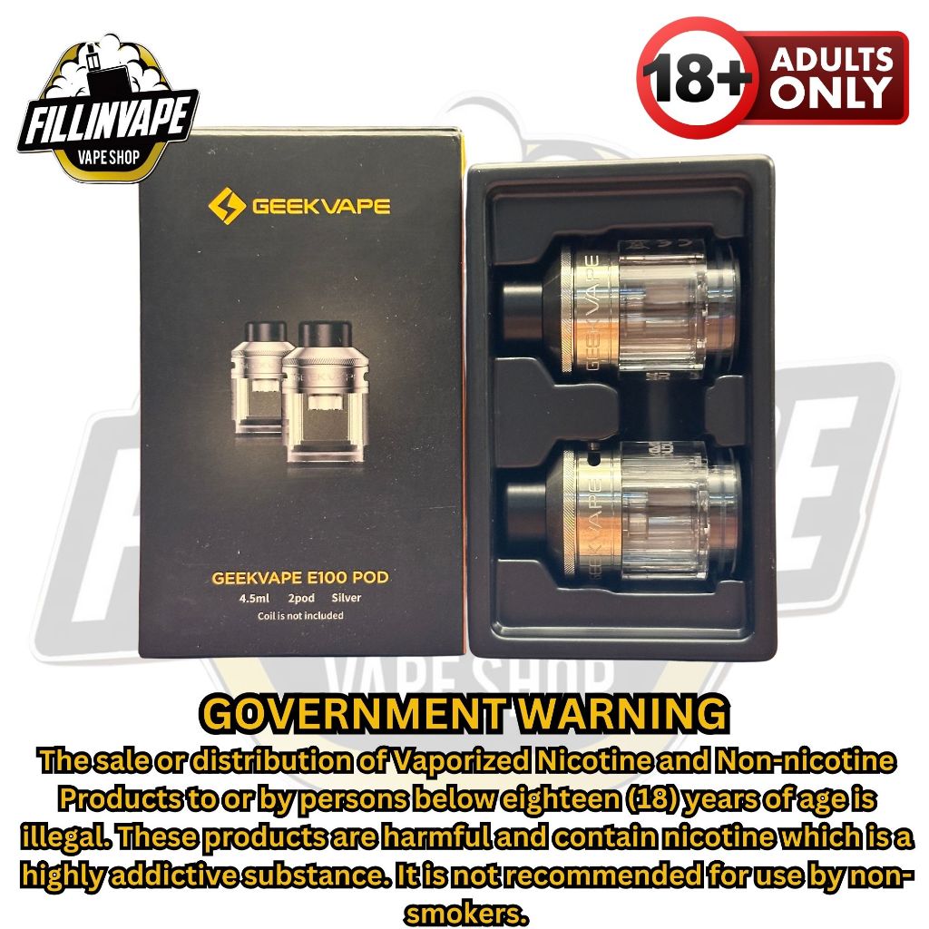 Geekvape E100 Replacement Empty Pod Tank