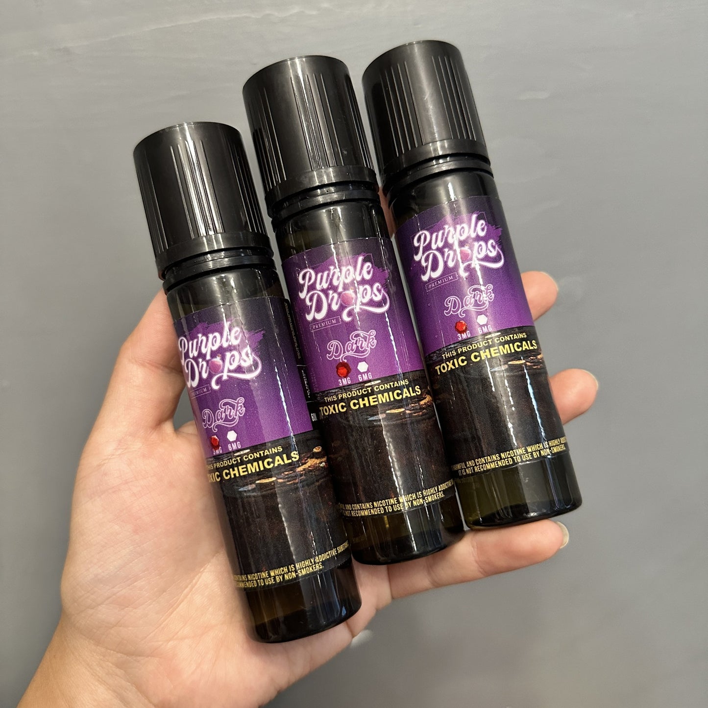 Purple Drops 3/6mg Dark Elixir 60ml