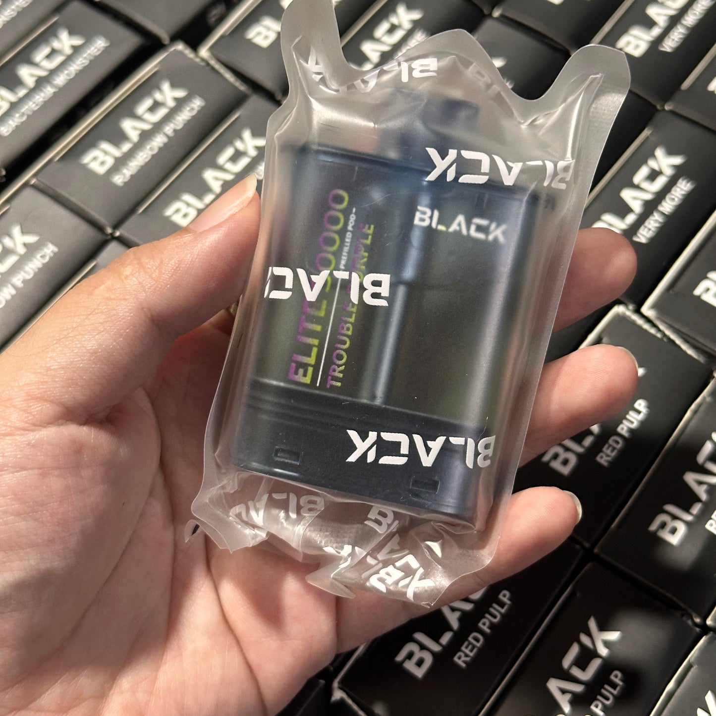 Black Elite 50k prefilled pod