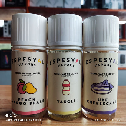 Espesyal 100ml 3mg/6mg freebase ejuice 60vg/40pg