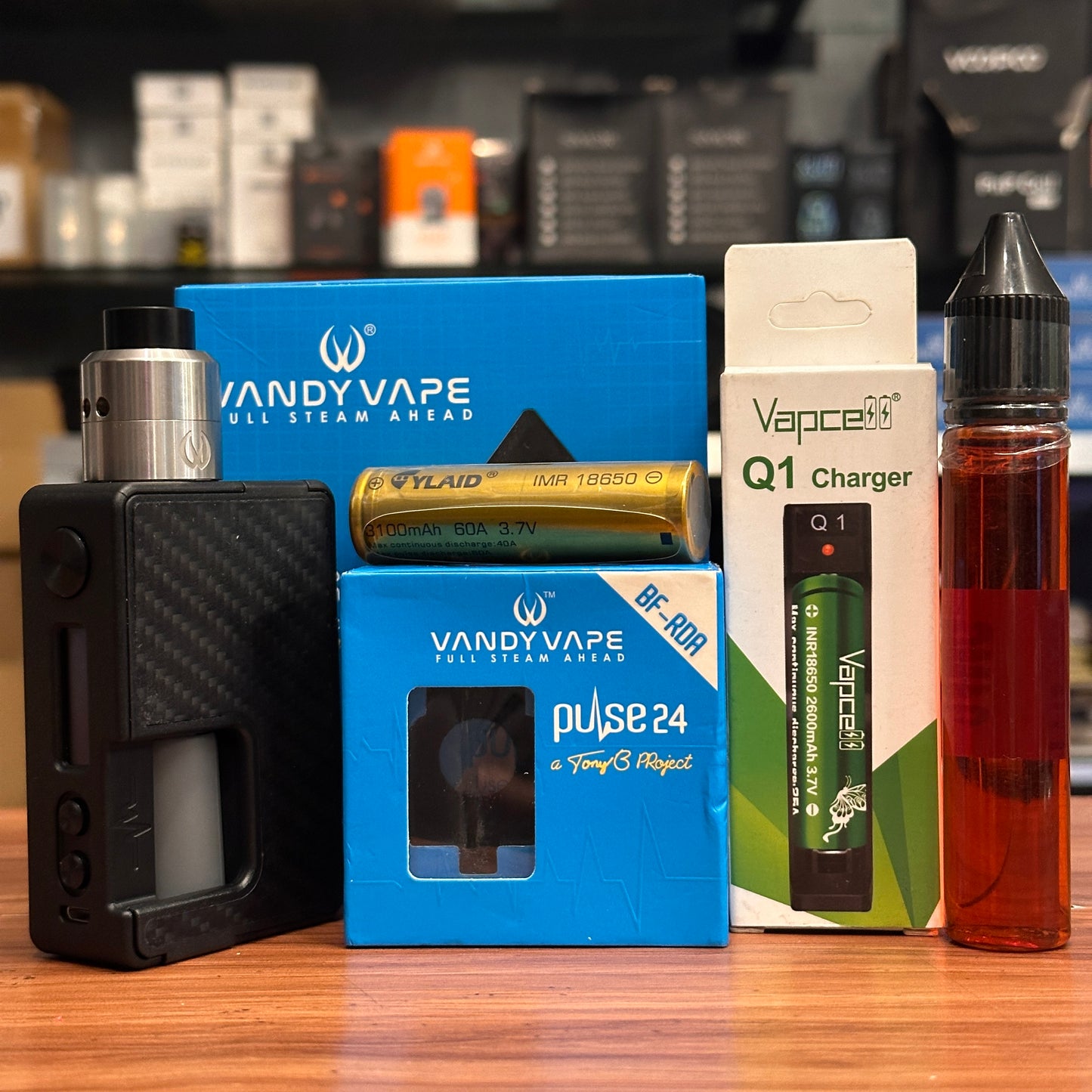VandyVape Pulse Bf 80w Squonk Mod/Set Legit