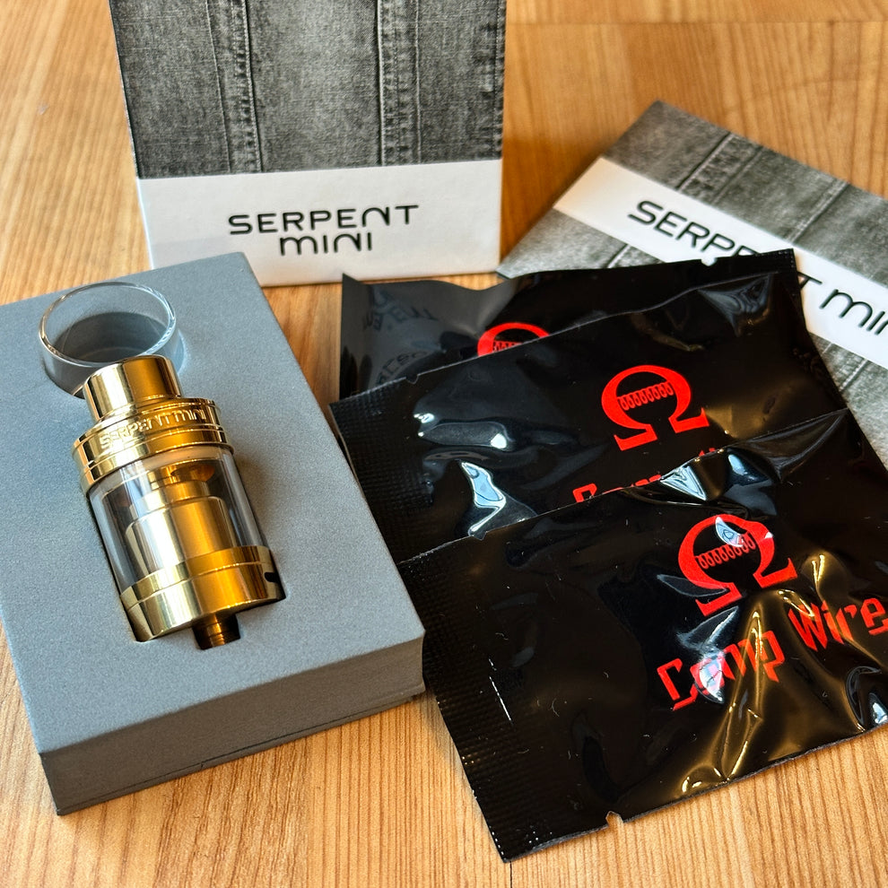 Wotofo Serpent Mini RTA 22mm Atomizer Legit – FILLINVAPE
