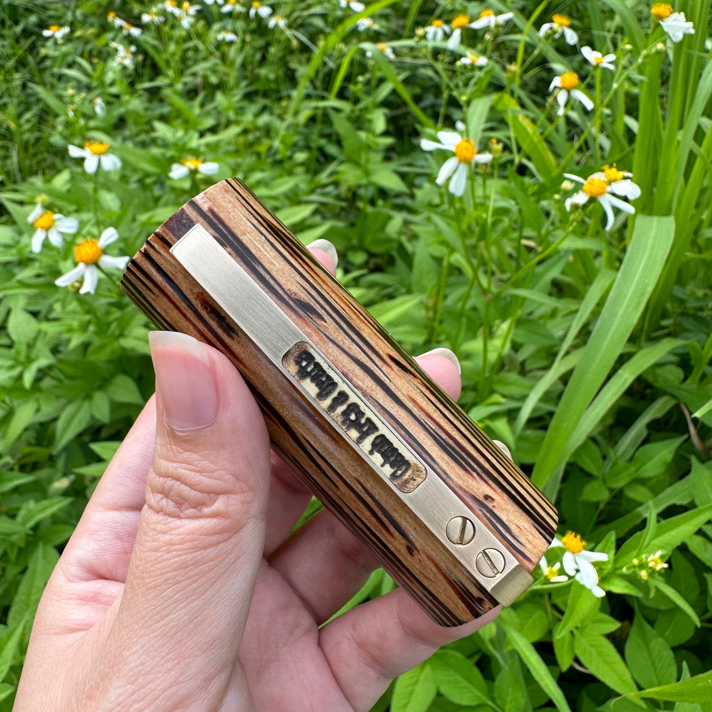 Gatub Poorman's v2 Wood Edition 18650 legit fullmech