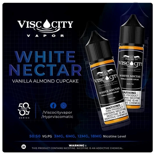 Viscocity White Nectar 3mg,6mg,12mg,24mg