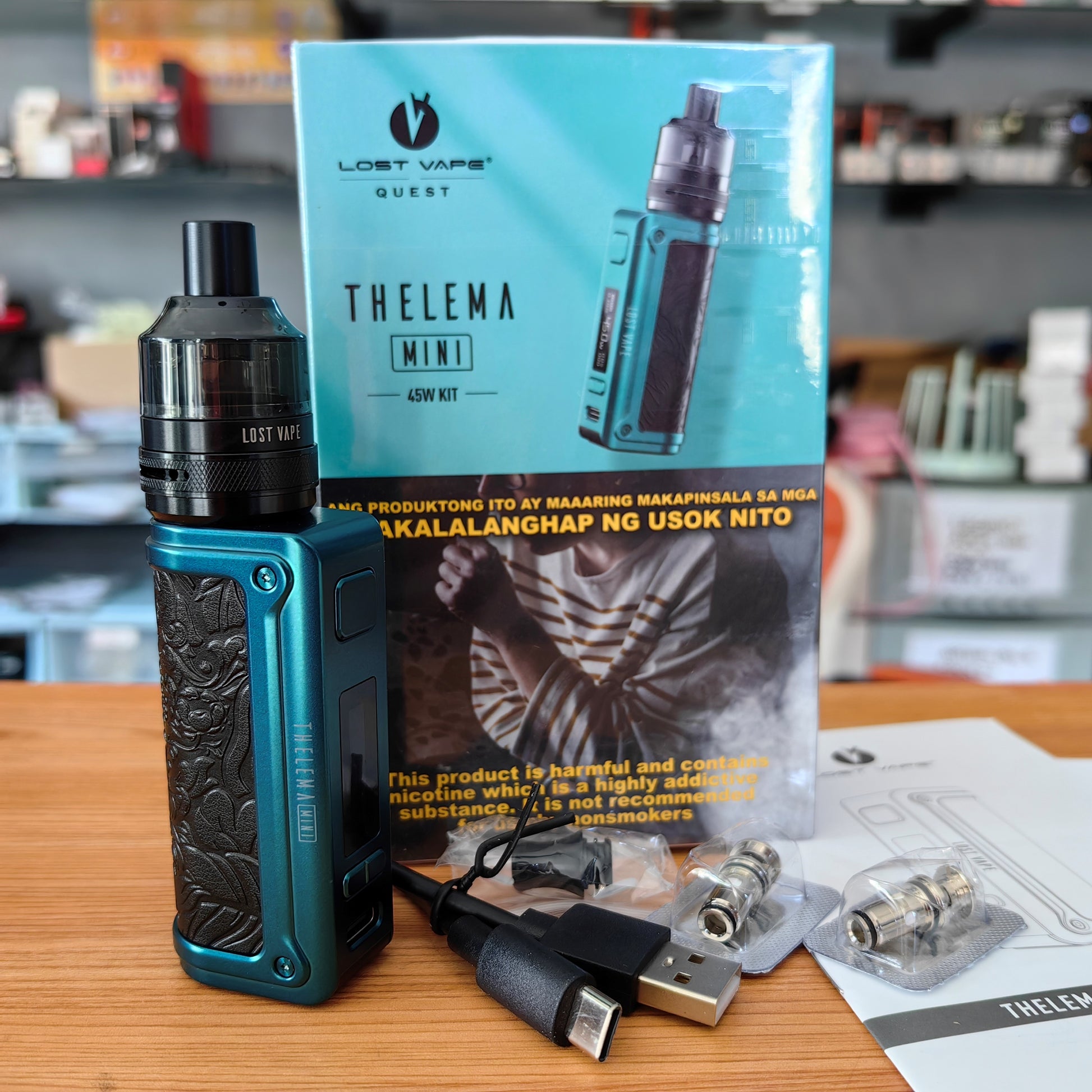 Lost Vape Thelema mini 45w mod/kit FILLINVAPE Lost Vape Thelema mini 45w mod/kit FILLINVAPE