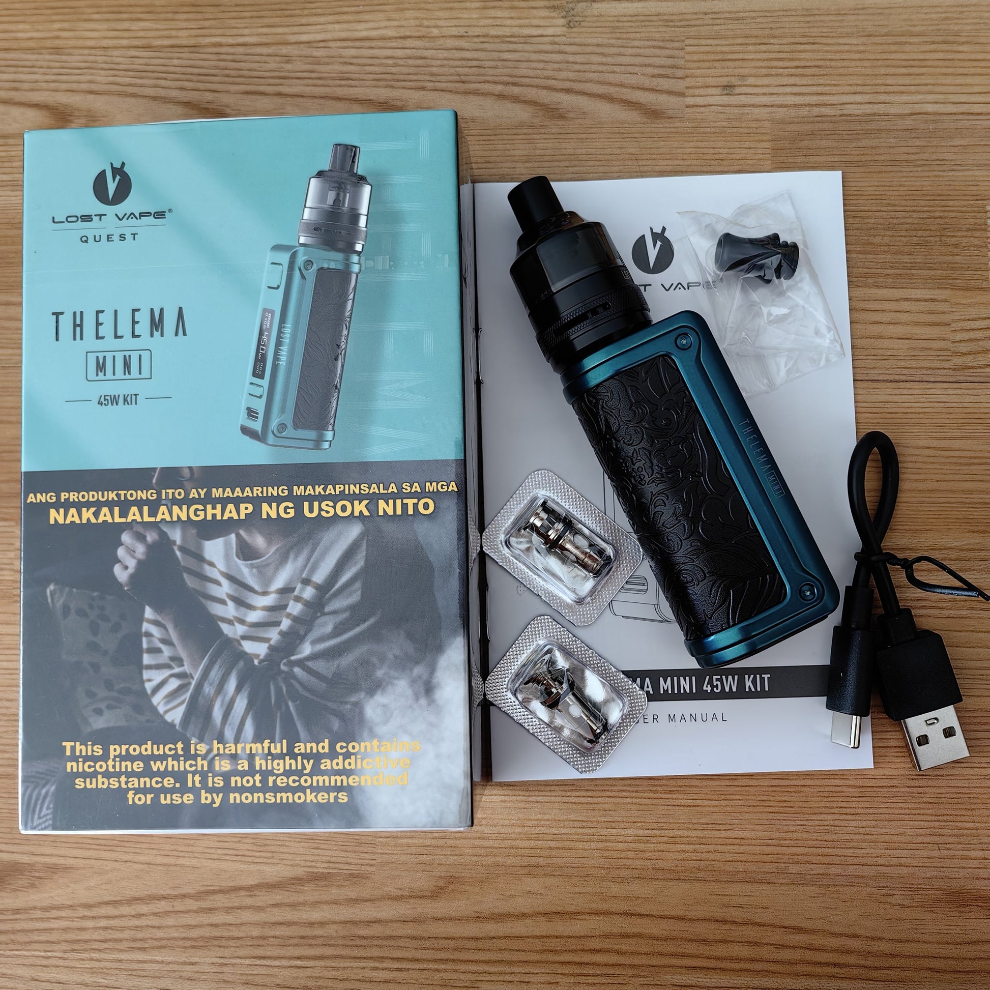 Lost Vape Thelema mini 45w mod/kit FILLINVAPE Lost Vape Thelema mini 45w mod/kit FILLINVAPE