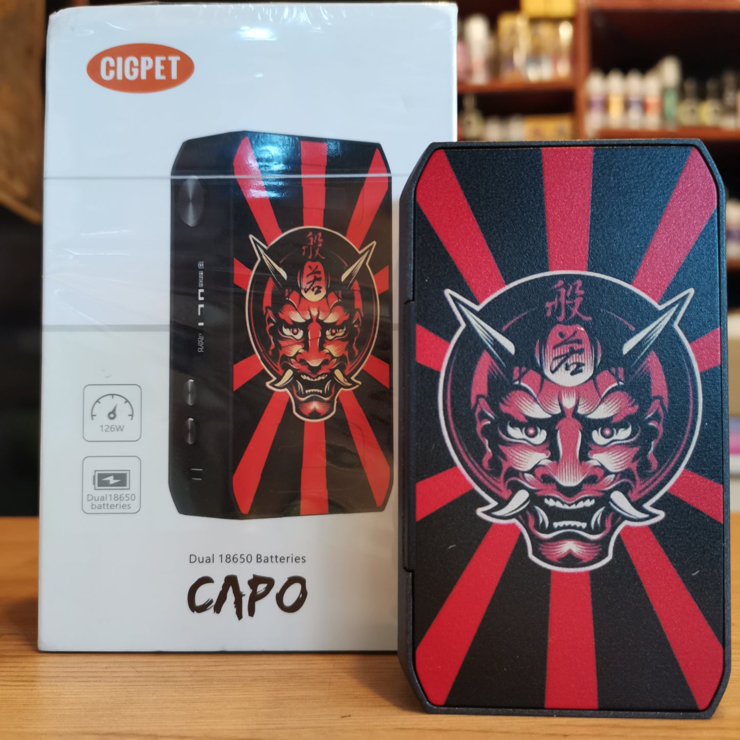 Cigpet Capo 126 watts variable mod/set