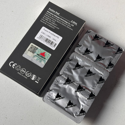 Hellvape Fusion R replacement pod cartridge 0.8