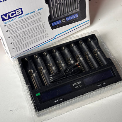 XTAR VC8 8-slot Charger Legit