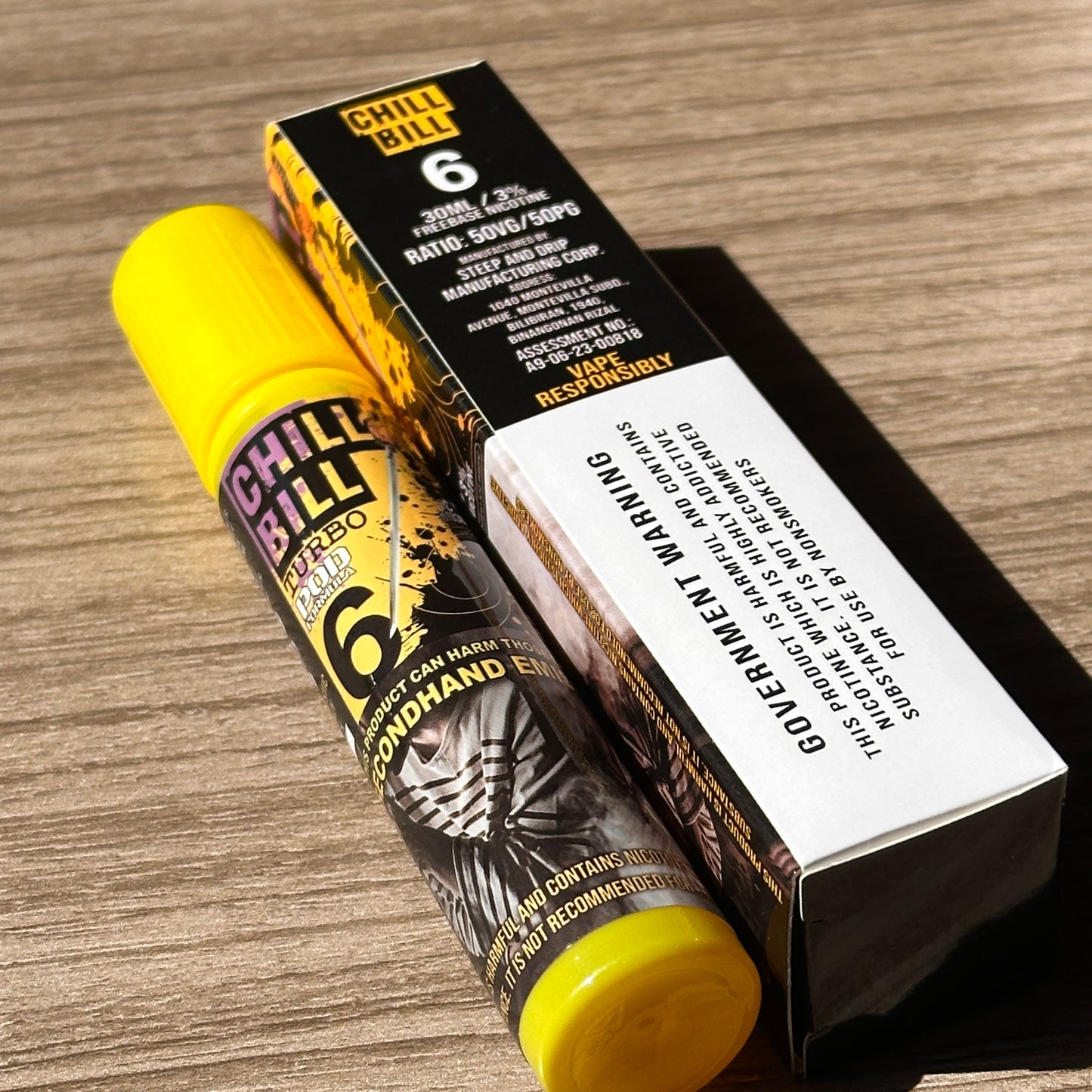 ChillBill Pod Formula 30ml 3%