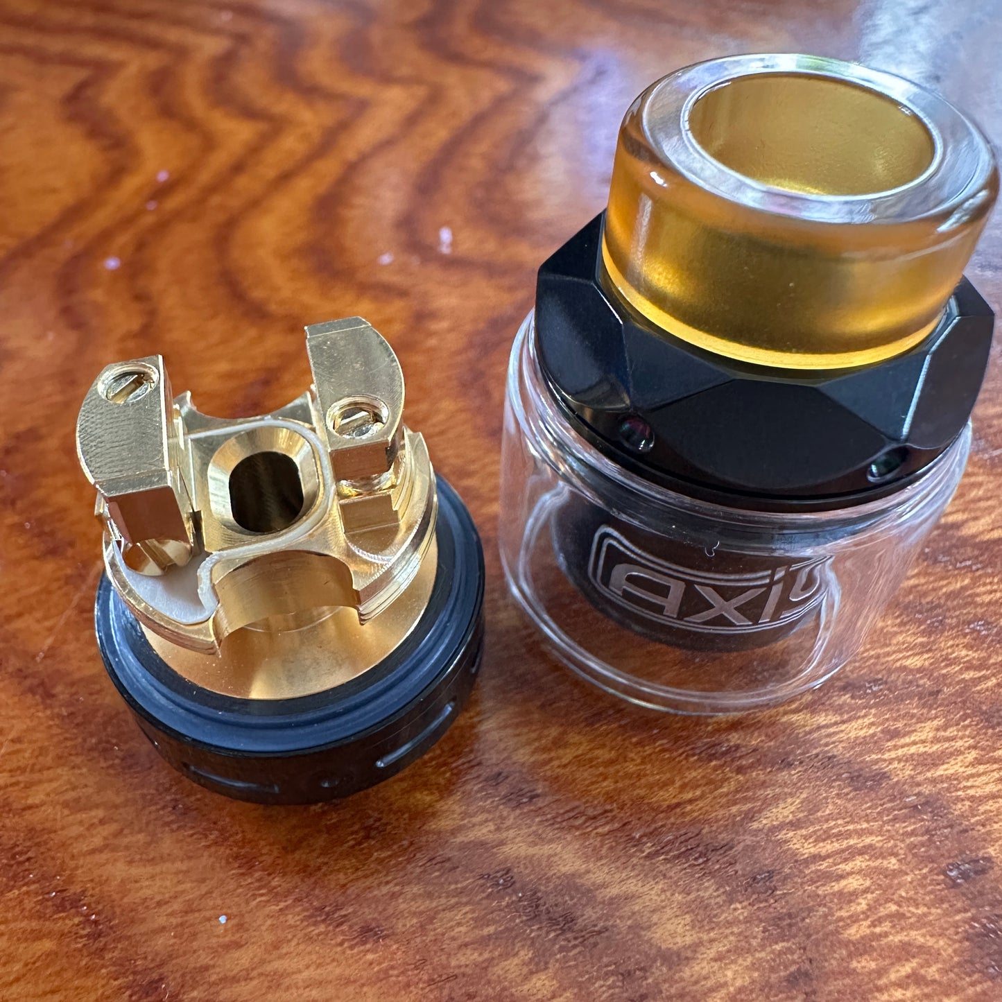 Gemz Axis RTA 24mm Legit (single coil deck atomizer)