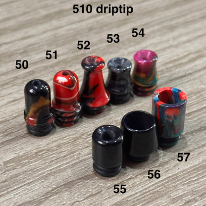 Driptip 510/810 for atomizers