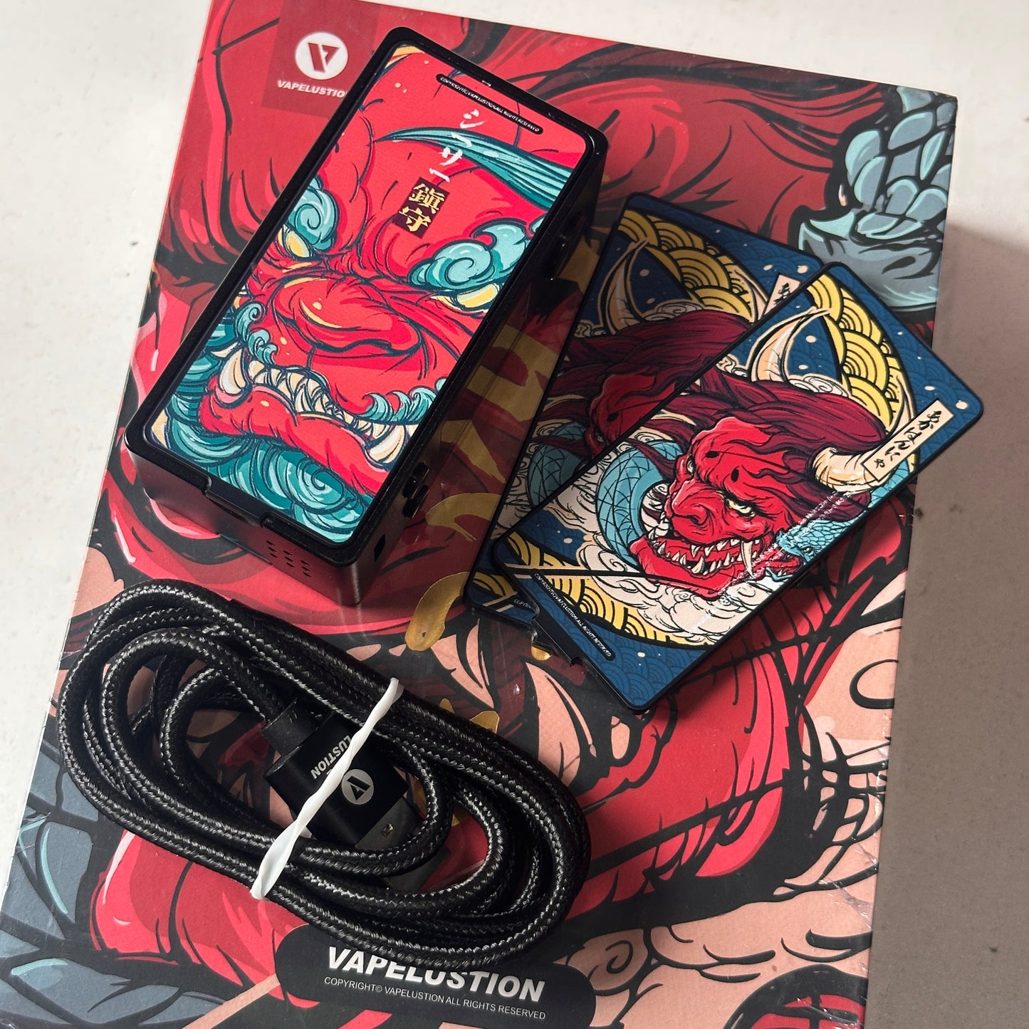 Vapelustion Hannya Mini 80w mod