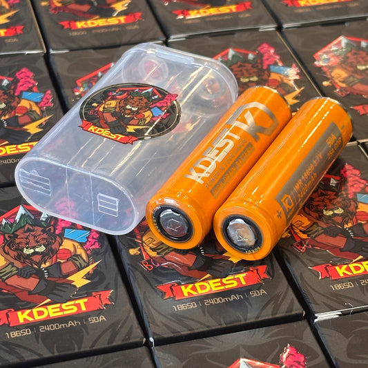 KDEST 2400mah 50A (sold per pair)