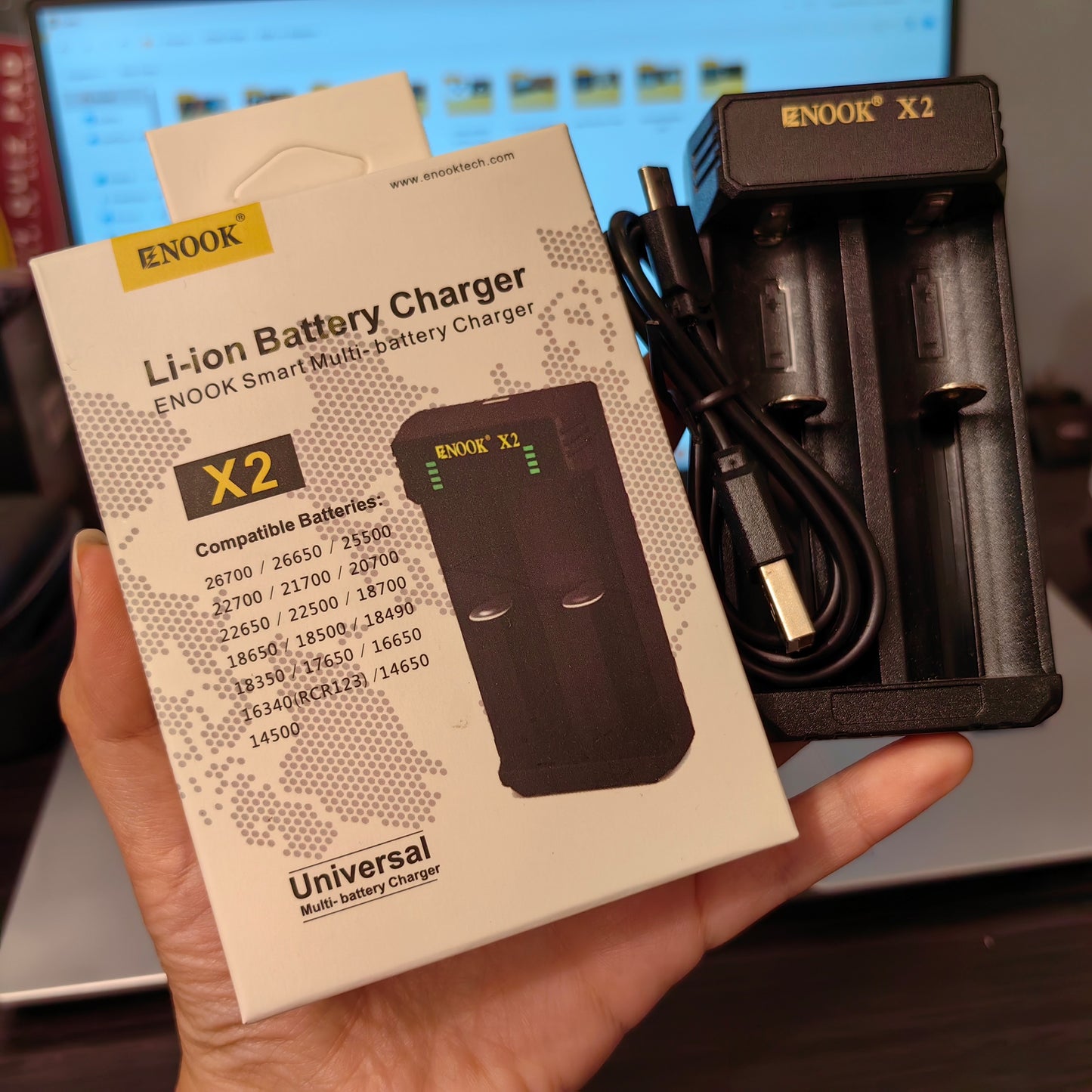 Enook X2 dual charger