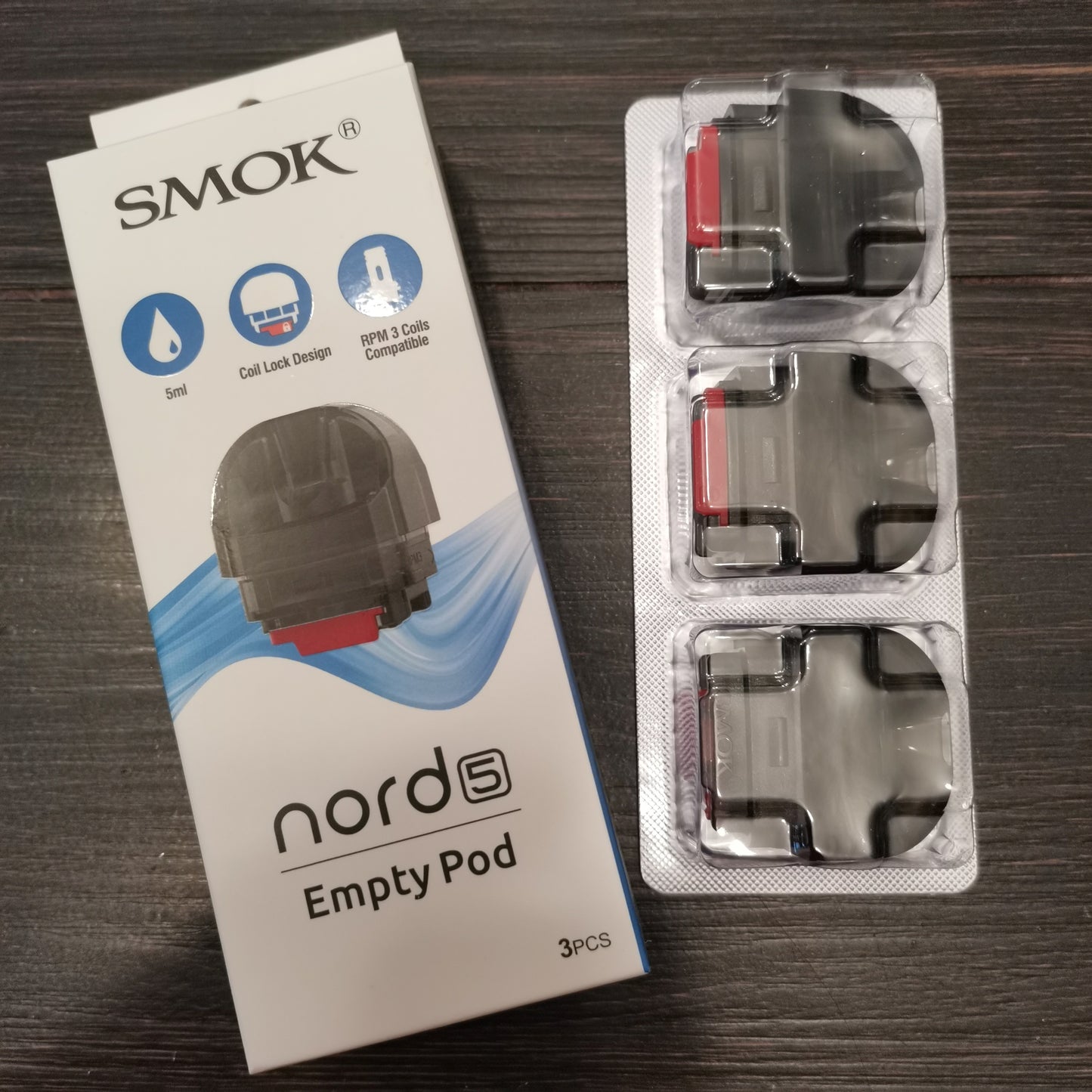 Smok Nord 5 empty pod cartridge 5ml