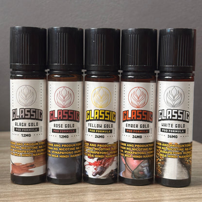 Classic 60ml 50vg/50pg 12/24/36mg